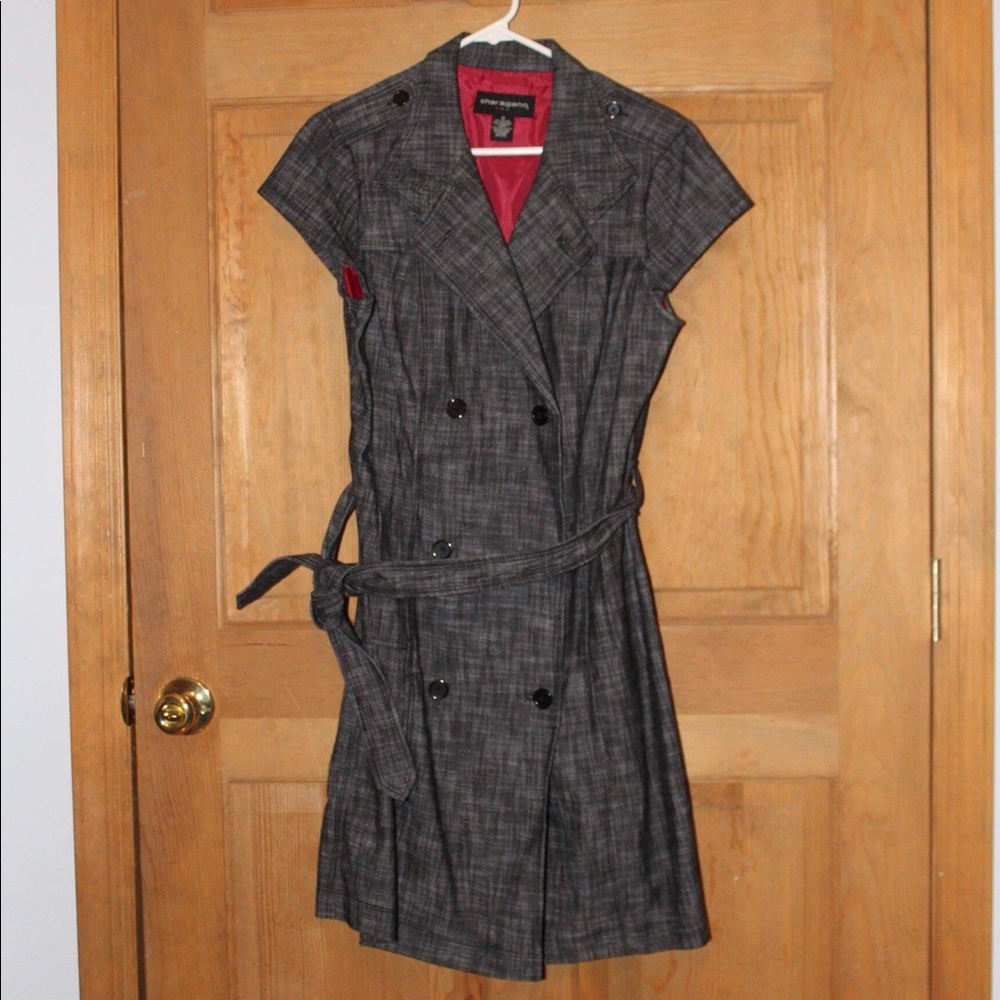 Black Denim Sharagano Dress